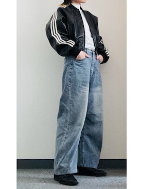 「ciite'（シーテ）のアイテム（アクセサリー）」を使った、takkeさん（メンズ・154cm）の春コーディネート