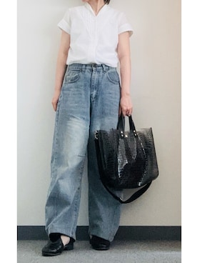 「ciite'（シーテ）のアイテム」を使った、takkeさん（メンズ・154cm）の夏コーディネート