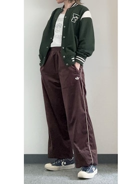 「アイテム（トップス）」を使った、takkeさん（メンズ・154cm）の秋コーディネート