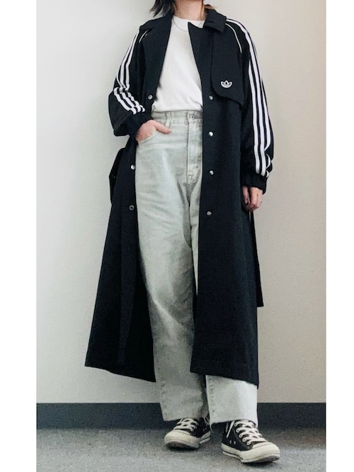 PRIMEBLUE トレンチコート adidas（アディダス）の「PRIMEBLUE トレンチコート [JACKET
