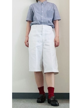 「フレッドペリー」｜takkeさん（メンズ・154cm）の夏コーディネート