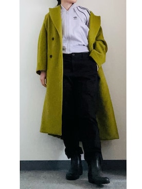 「HARE（ハレ）のアイテム（ジャケット/アウター）」を使った、takkeさん（メンズ・154cm）の春コーディネート