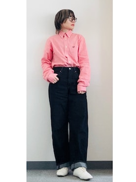 「ap retro（アプレトロ）のステンカラースタンドロングコート　タマムシコート（ステンカラーコート、ベージュ系）」を使った、takkeさん（メンズ・154cm）の春コーディネート
