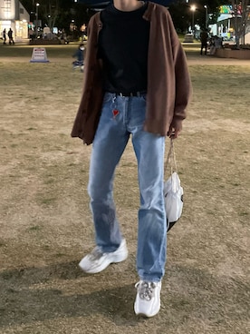 「Big John（ビッグジョン）のアイテム」を使った、sakuyaさん（メンズ・173cm）の秋コーディネート