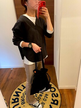 𝚀-𝚌𝚑𝚊𝚗さん（レディース・158cm）の秋コーディネート