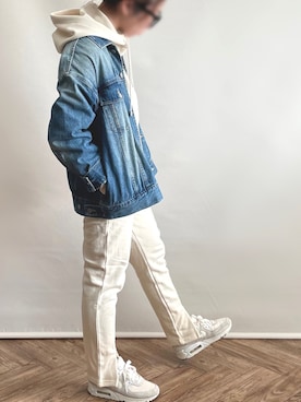 「エアマックス90」｜𝚀-𝚌𝚑𝚊𝚗さん（レディース・158cm）の冬コーディネート