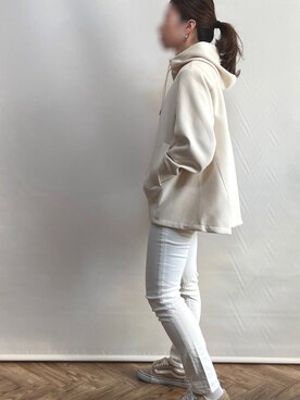 「plusj」｜𝚀-𝚌𝚑𝚊𝚗さん（レディース・158cm）の秋コーディネート