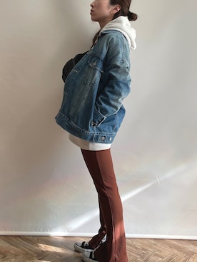 𝚀-𝚌𝚑𝚊𝚗さん（レディース・158cm）の冬コーディネート