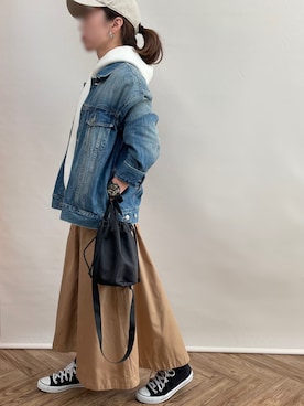 𝚀-𝚌𝚑𝚊𝚗さん（レディース・158cm）の秋コーディネート