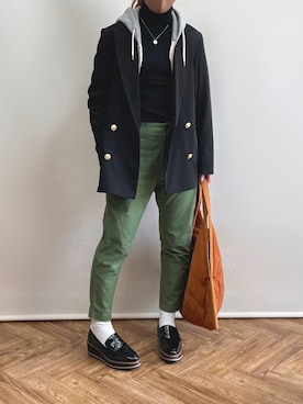 𝚀-𝚌𝚑𝚊𝚗さん(レディース・158cm)の冬コーディネート