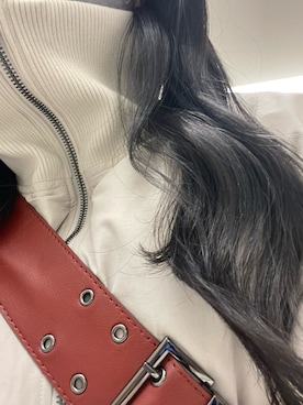 「CIAOPANIC TYPY（チャオパニックティピー）のアイテム（その他アウター）」を使った、milk  manさん（レディース・156cm）の春コーディネート