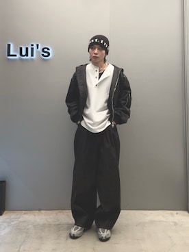 「Lui's（ルイス）のアイテム（アクセサリー）」を使った、コウキさん（メンズ・175cm）の春コーディネート