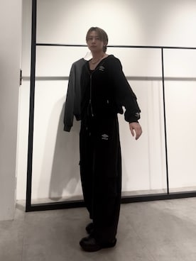 「UMBRO（アンブロ）のアイテム」を使った、コウキさん（メンズ・175cm）の秋コーディネート