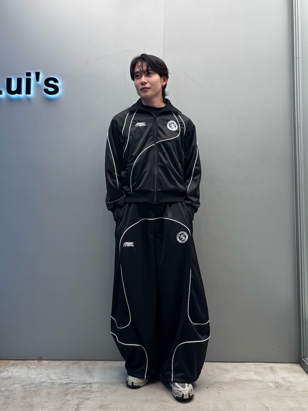 UMBRO×Lui's】カーブトラックパンツを使った人気ファッション