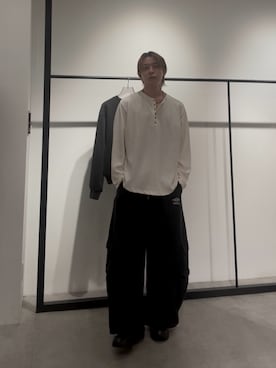 「UMBRO（アンブロ）のアイテム」を使った、コウキさん（メンズ・175cm）の秋コーディネート