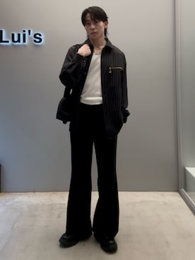 「Lui's（ルイス）のアイテム（アクセサリー）」を使った、コウキさん（メンズ・175cm）の春コーディネート