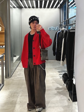 「ITTI（イッチ）のアイテム」を使った、コウキさん（メンズ・175cm）の冬コーディネート