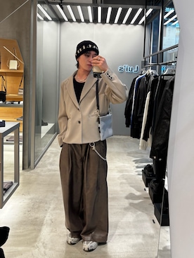 「Lui's（ルイス）のアイテム（アクセサリー）」を使った、コウキさん（メンズ・175cm）の春コーディネート