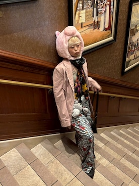 「Knuth Marf（クヌースマーフ）のアイテム」を使った、Zagiさん（レディース・153cm）の夏コーディネート