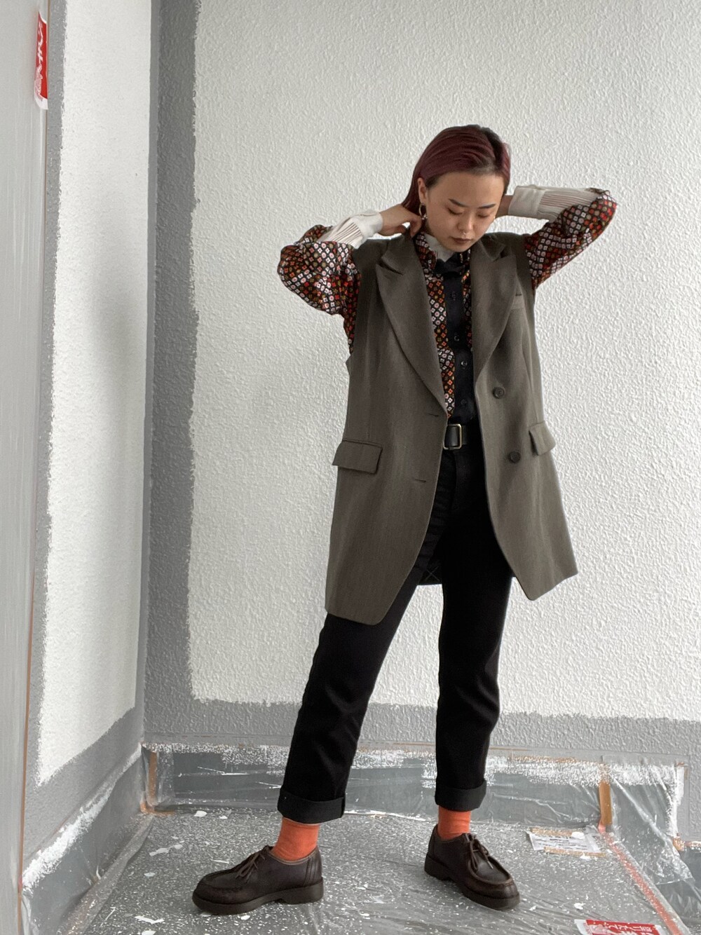 MAISON SPECIAL ボックスシルエットベスト MAISON SPECIAL（メゾンスペシャル）の「ボックスシルエットジレ