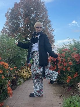 「アイテム（ブーツ）」を使った、Zagiさん（レディース・152cm）の秋コーディネート