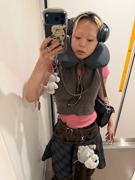「Knuth Marf（クヌースマーフ）のアイテム」を使った、Zagiさん（レディース・153cm）の夏コーディネート