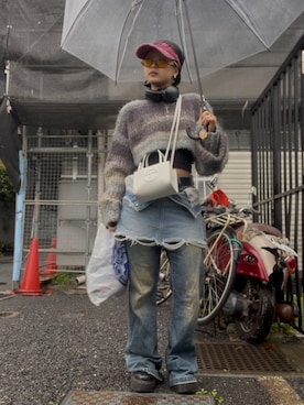 PERVERZEのニット/セーターを使った人気ファッション
