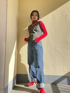 Zagiさん（レディース・152cm）の冬コーディネート