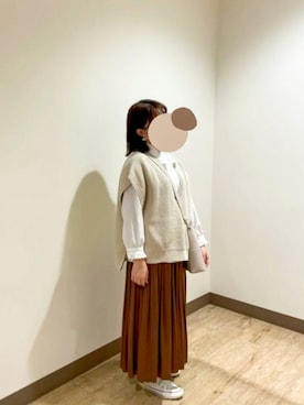 かよさん（レディース・152cm）の秋コーディネート