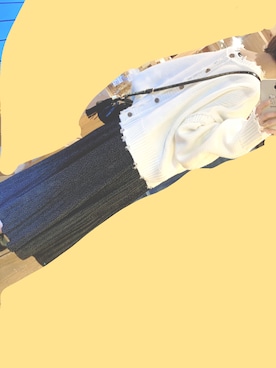 「mel（メル）のアイテム」を使った、まなさん（レディース・152cm）の秋コーディネート