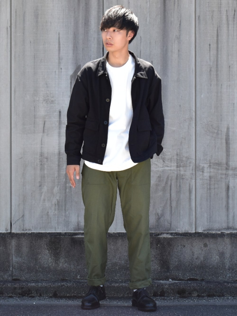 LIDNM（リドム）の「ガーメントダイカバーオール（カバーオール）」 - WEAR