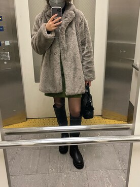 Seinaさん(レディース・155cm)の冬コーディネート