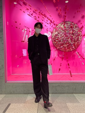 「UNIQLO（ユニクロ）の50色ソックス（消臭機能付き）（ソックス/靴下）」を使った、Cl.さん（メンズ・183cm）の秋コーディネート