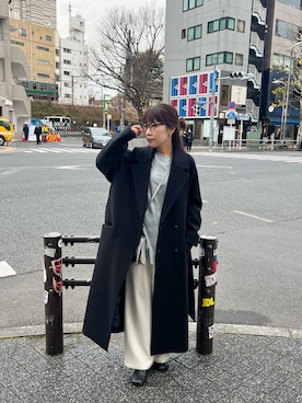 「COLONY 2139（コロニートゥーワンスリーナイン）のアイテム（その他アウター）」を使った、otohaさん（レディース・156cm）の冬コーディネート