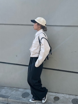 「COLONY 2139（コロニートゥーワンスリーナイン）のアイテム（ブルゾン）」を使った、otohaさん（レディース・156cm）の冬コーディネート