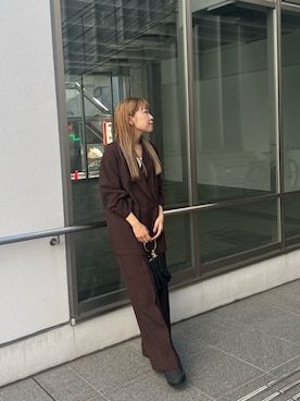 「COLONY 2139（コロニートゥーワンスリーナイン）のアイテム（ジャケット/アウター）」を使った、otohaさん（骨格ウェーブ・レディース・156cm）の冬コーディネート