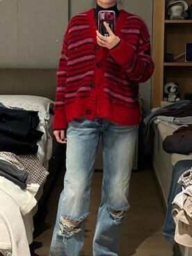「RECTO.（レクト）のアイテム」を使った、JangseR_Lさん（レディース・163cm）の冬コーディネート