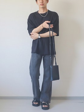 「INTERPLAY（インタープレイ）のアイテム」を使った、kotaさん（メンズ・173cm）の夏コーディネート
