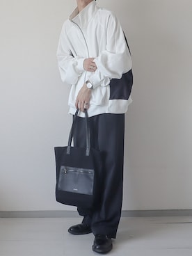 「DOOPZ（ドープス）のアイテム（ブルゾン）」を使った、kotaさん（メンズ・173cm）の秋コーディネート