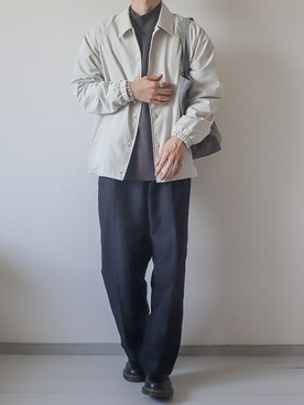 「UNIQLOコーデ」｜「アイテム（その他）」を使った、kotaさん（メンズ・173cm）の秋コーディネート