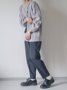「春ニット」｜kotaさん（メンズ・173cm・20代）の春コーディネート