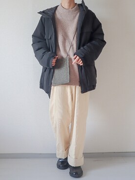 「my beautiful landlet（マイビューティフルランドレット）のアイテム（バッグ）」を使った、kotaさん（メンズ・173cm）の冬コーディネート