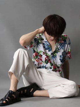 狩野 博文さん（メンズ・178cm）の夏コーディネート