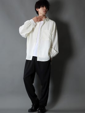 狩野 博文さん（メンズ・178cm）の春コーディネート