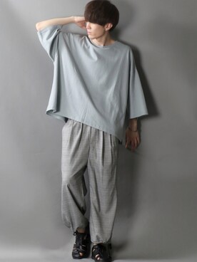 狩野 博文さん（メンズ・178cm）の夏コーディネート