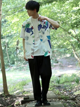 狩野 博文さん(メンズ・178cm)の夏コーディネート