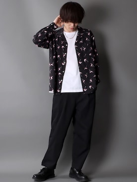 狩野 博文さん（メンズ・178cm）の春コーディネート