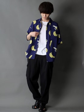 狩野 博文さん（メンズ・178cm）の夏コーディネート