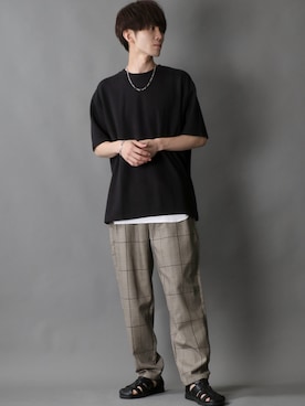 狩野 博文さん（メンズ・178cm）の夏コーディネート