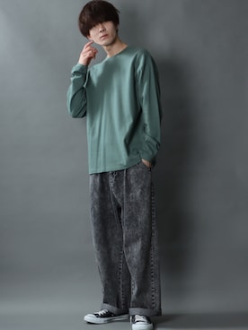 狩野 博文さん（メンズ・178cm）の春コーディネート